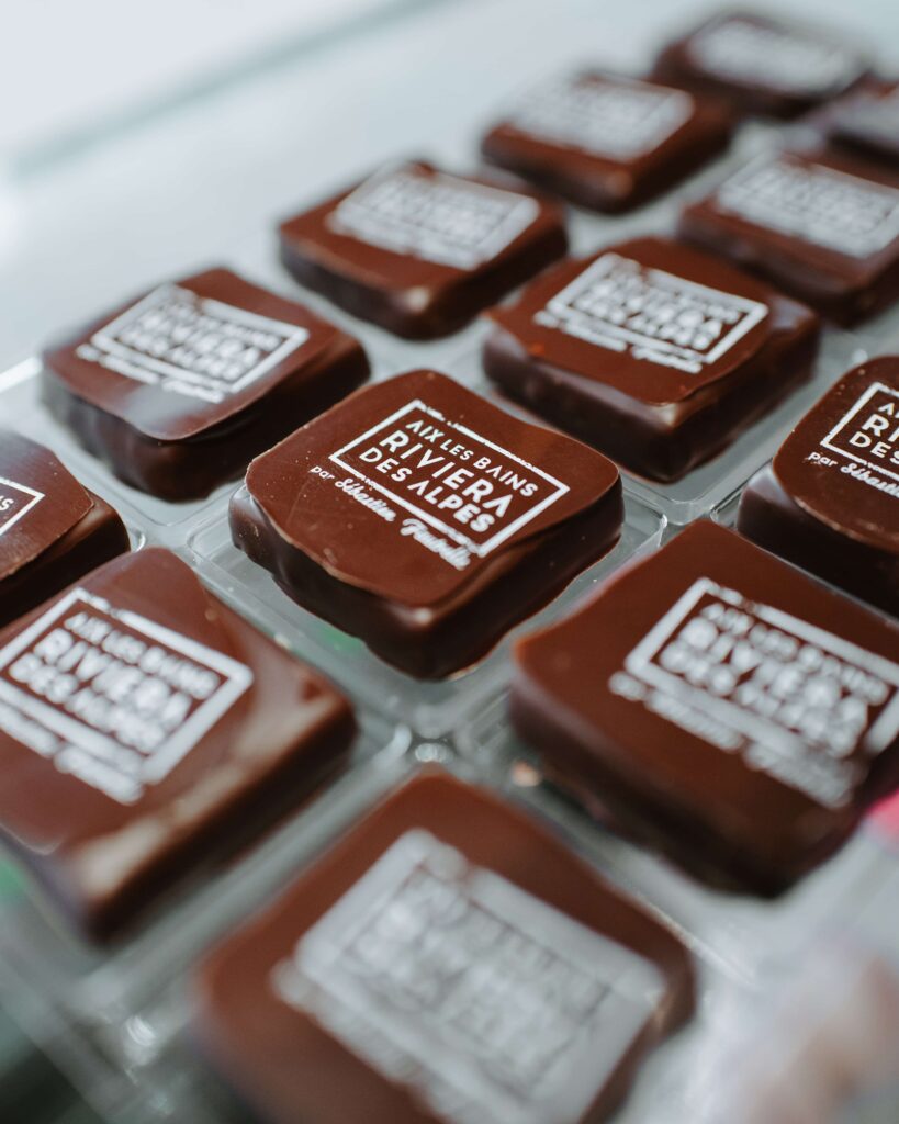 Chocolat saveur Aix Riviera de la chocolaterie Fautrelle